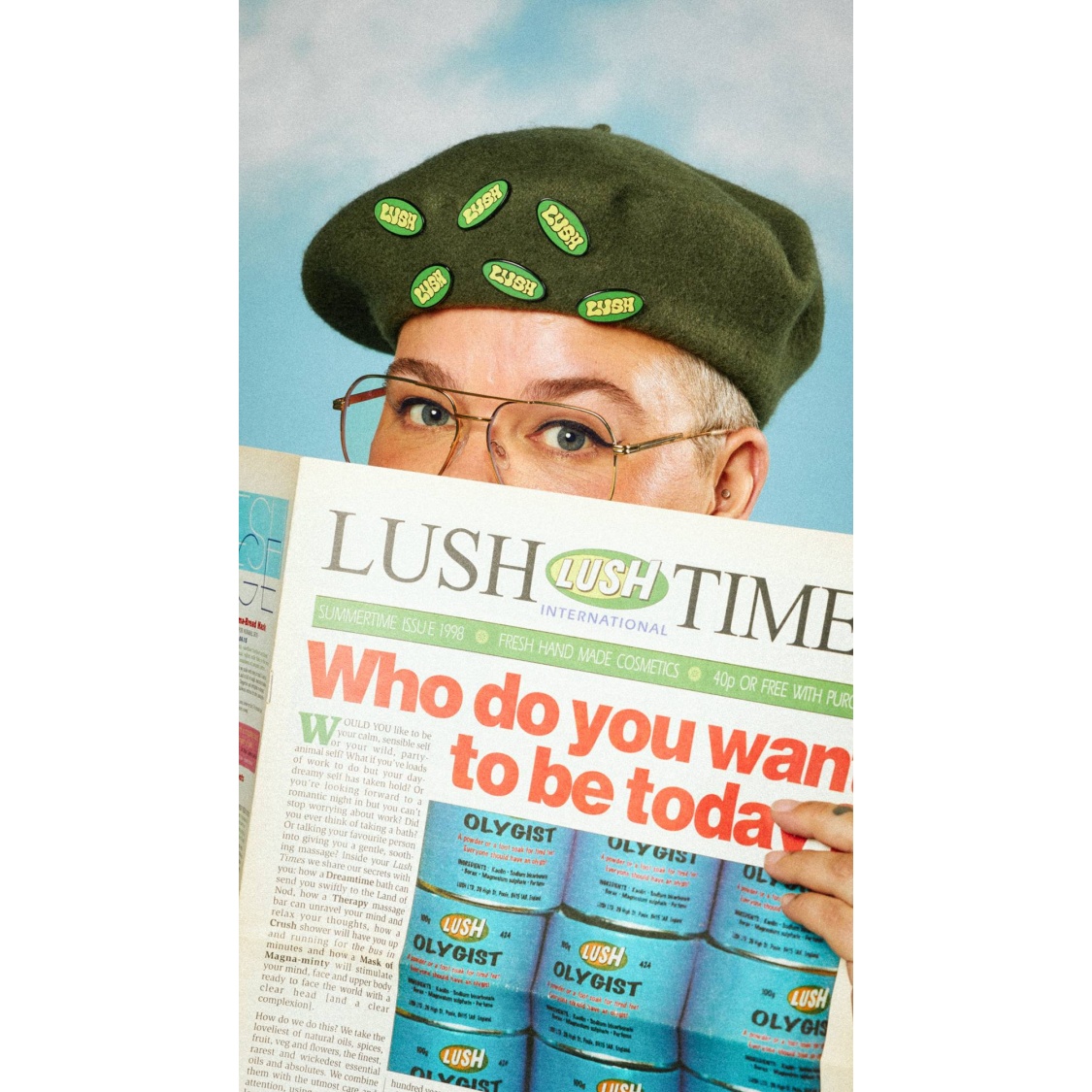 Retro Bubble Lush - Green/Yellow - Image 3